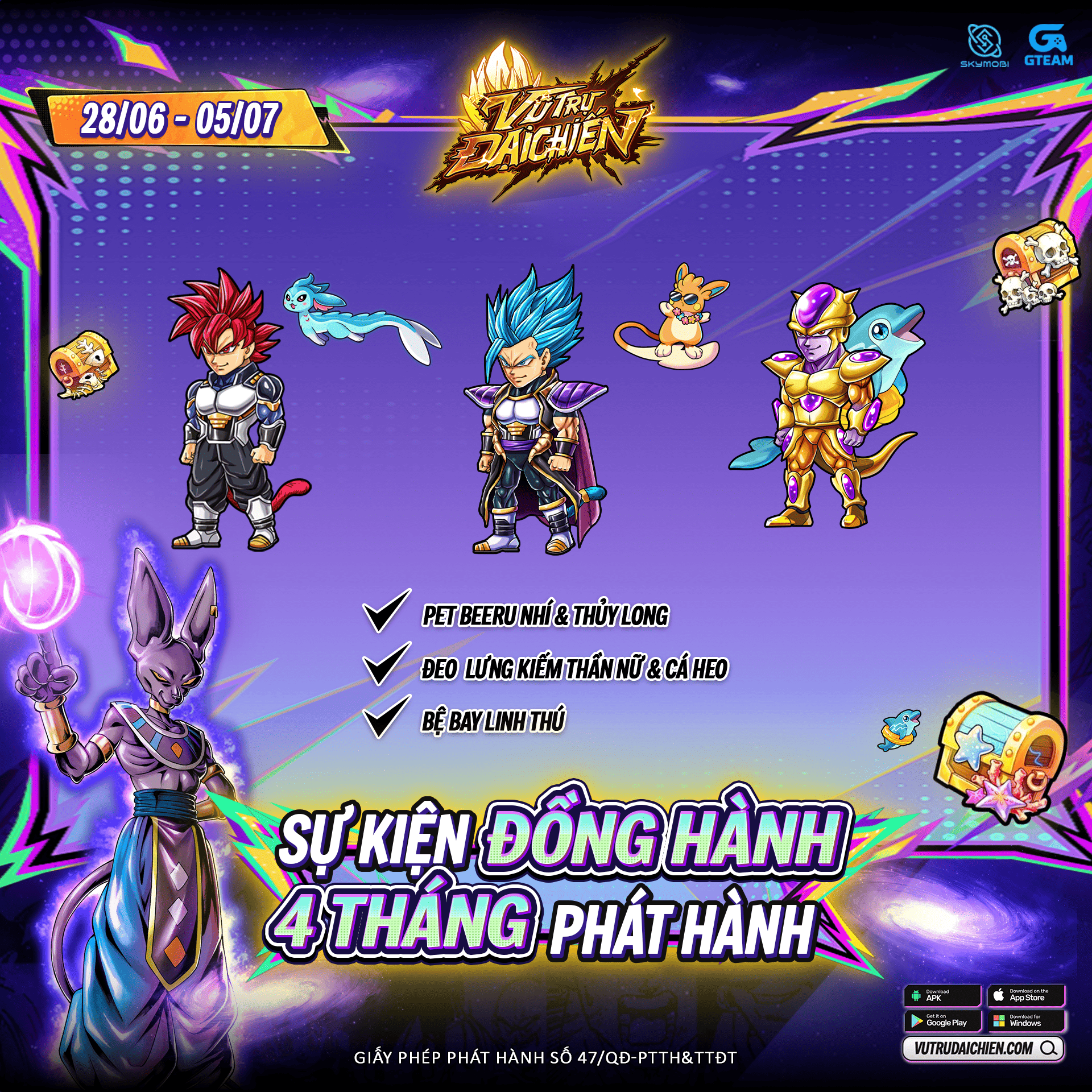 Sự Kiện Đồng Hành 4 Tháng Phát Hành