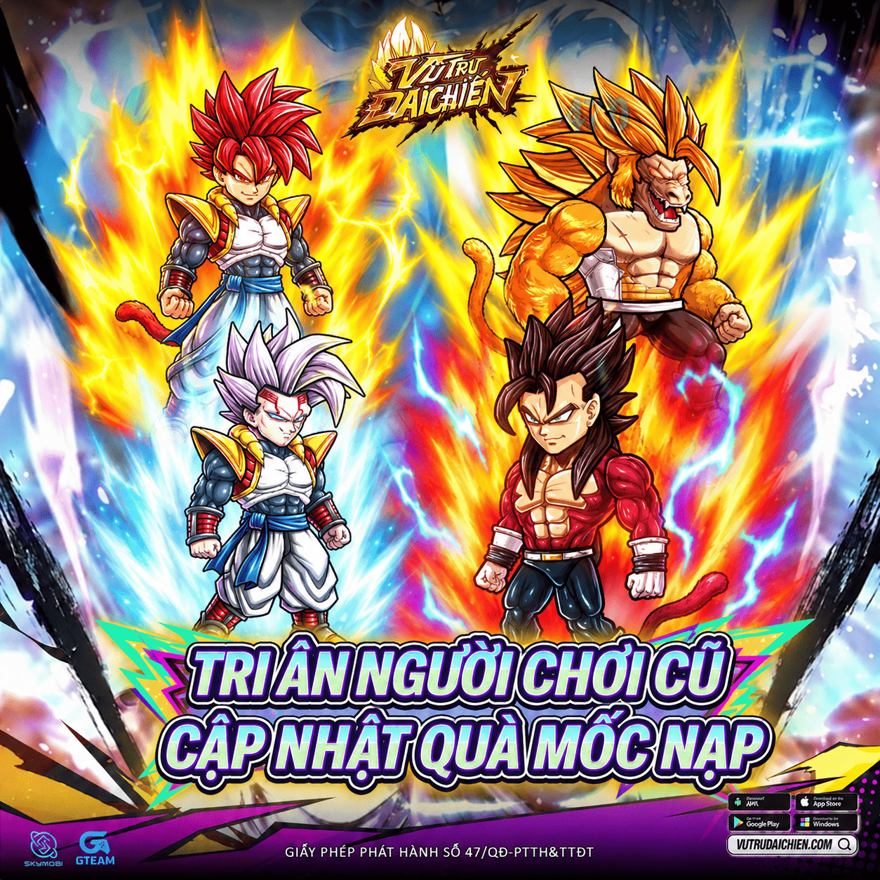 Tri Ân Người Chơi Cũ Cập Nhật Quà Mốc Nạp