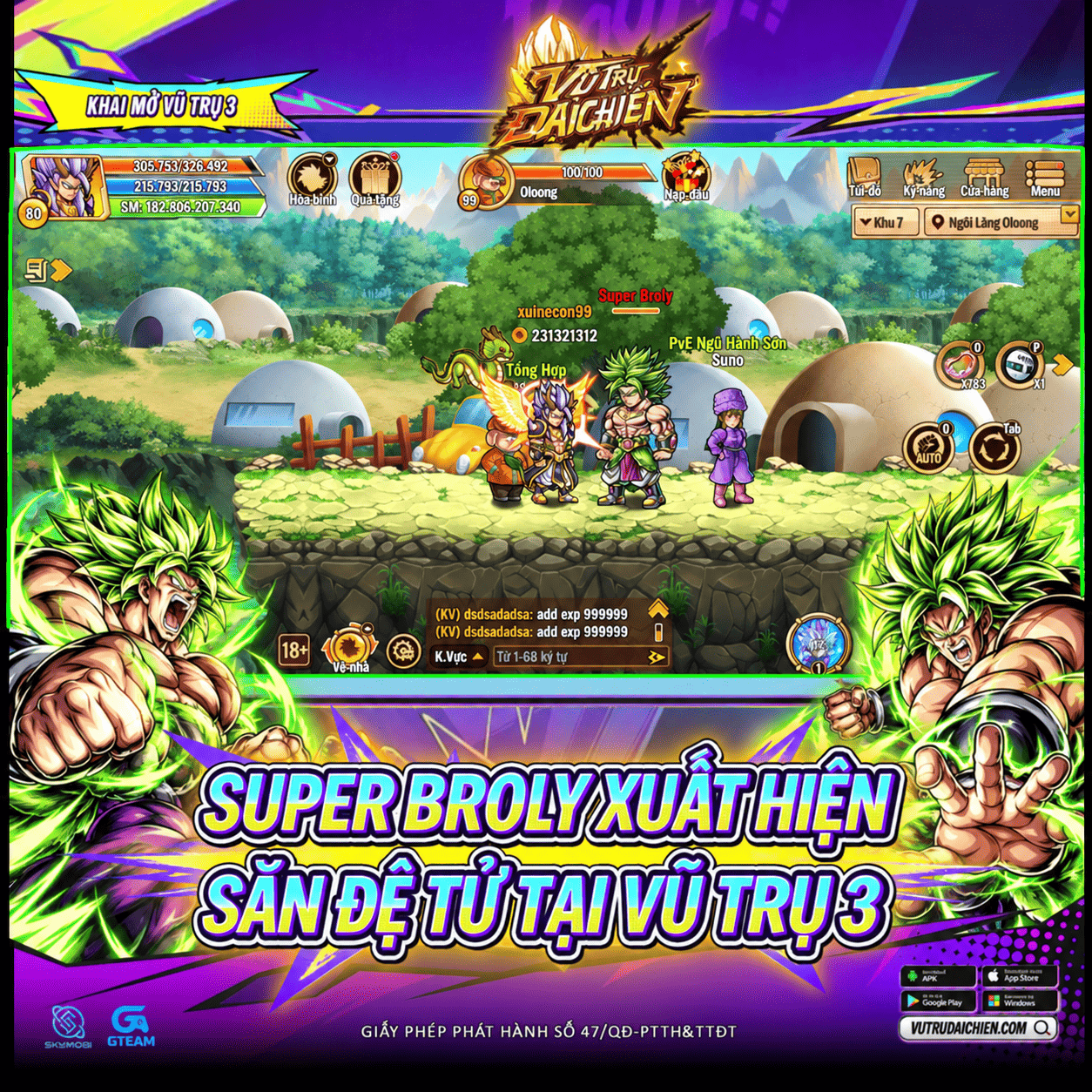 Super Broly Xuất Hiện Săn Đệ Tử Tại Vũ Trụ 3