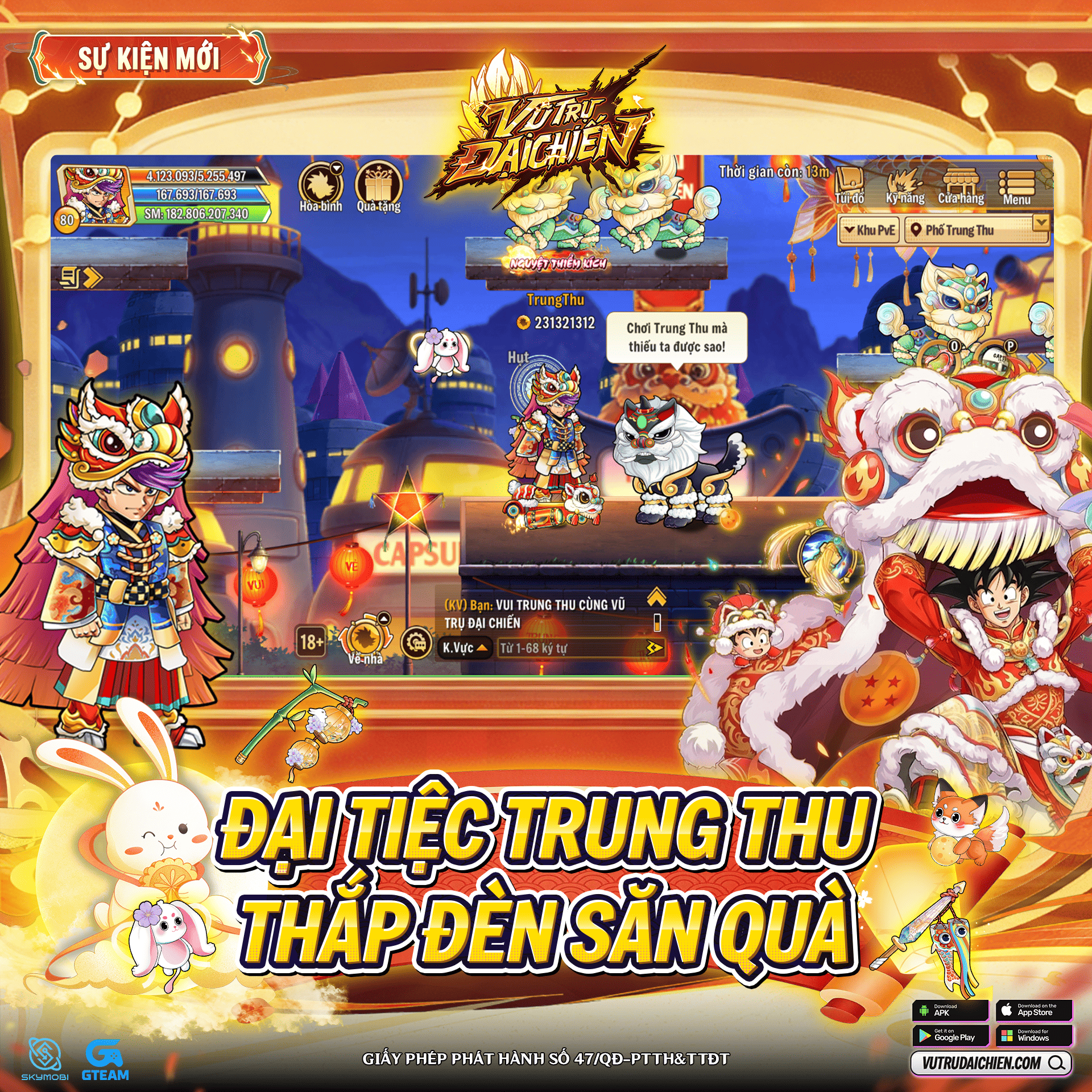 Đại Tiệc Trung Thu Thấp Đèn Săn Quà